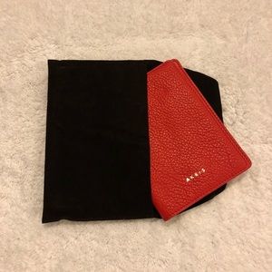 Akris Leather Passport Cover